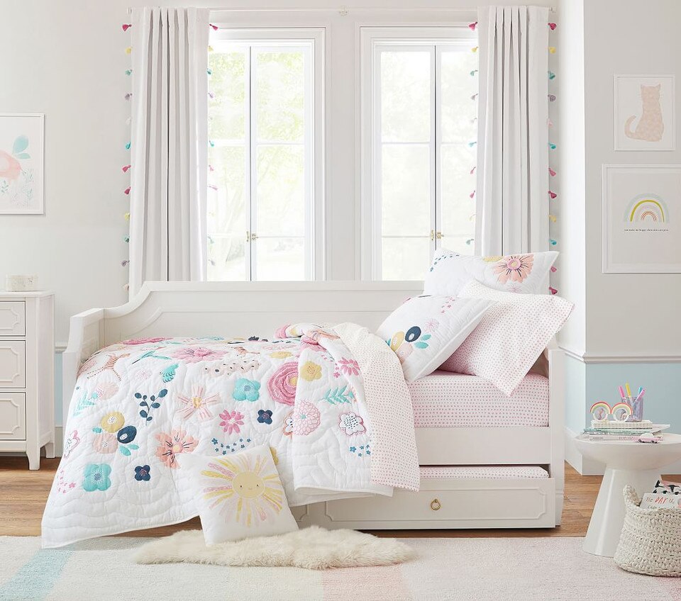 Sasha's Garden Quilt & Shams Pottery Barn Kids Australia